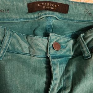 Liverpool turquoise jean 10/30